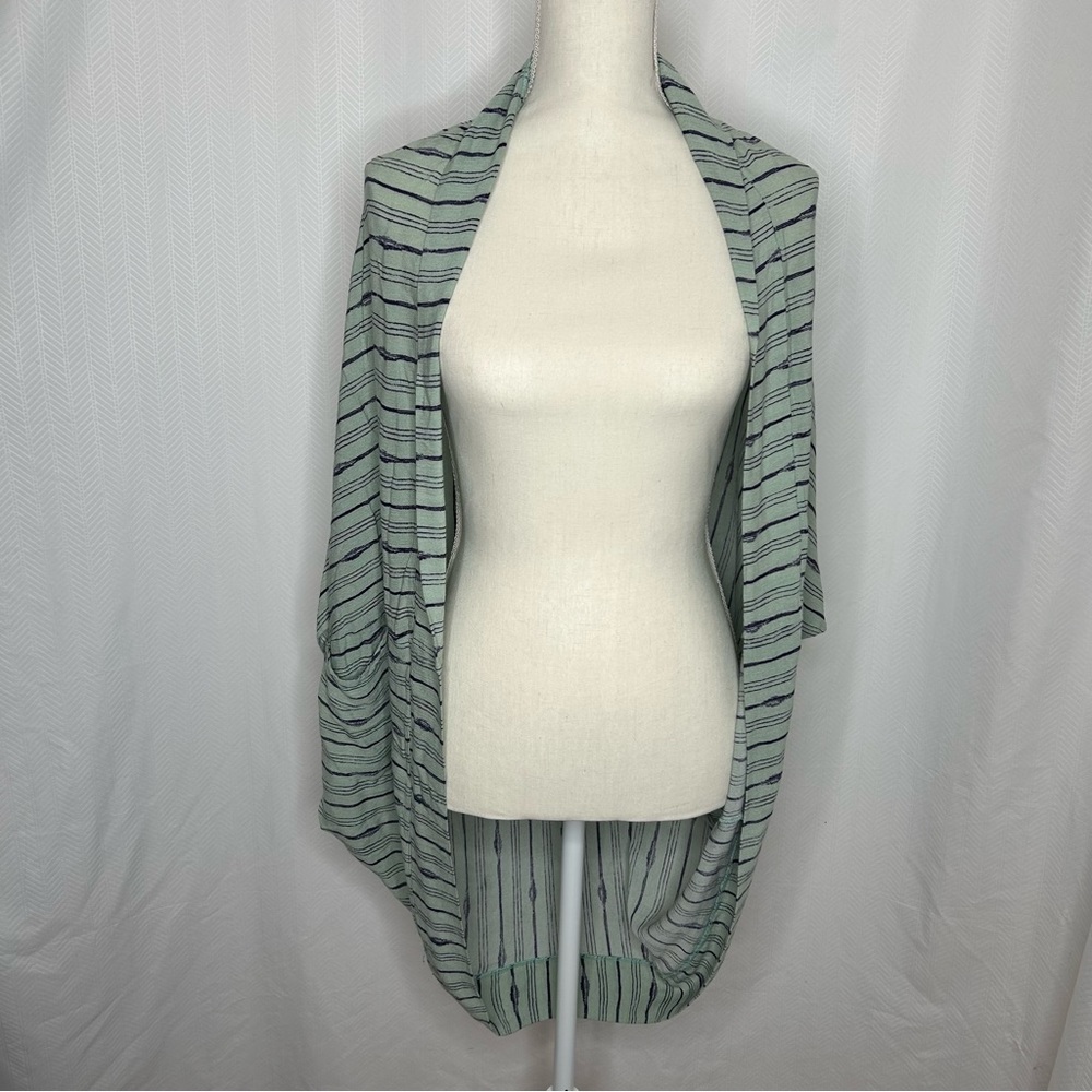 Bodhi Swag cocoon green striped